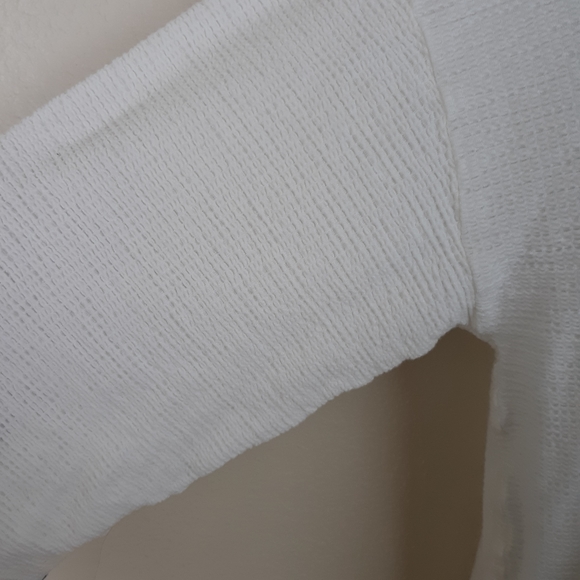 Max Studio London Textured Top Contrast Hem Size M - Picture 4 of 12